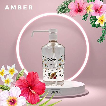 Bioxi® Amber 80° Kolonya 1 LT Sprey Başlıklı