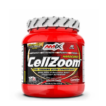 Amix CellZoom Hardcore Pump Activator Creatine + Arginine + Beta alanine 315 Gram
