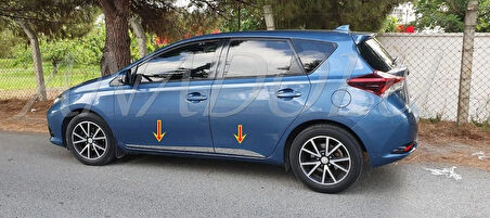 Auris Krom Yan Kapı Çıtası 4 Parça 2013 Üzeri