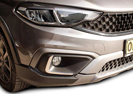 Fiat Egea Cross Uyumlu Kom Sis Far Çerçevesi 2 Ad