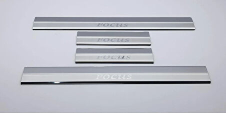 Ford Focus Krom Kapı Eşiği 4 Parça 2008-2011 paslanmaz çelik 