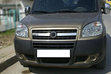 Fiat Doblo Krom Ön Panjur 2006-2010 2 Parça 
