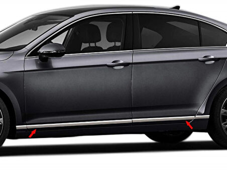 Vw Passat B8.5 Krom Yan Kapı Çıtası 8 Parça. 2019 ve Üzeri 