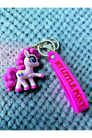 My Lİttle My Pony Temalı Büyük Silikon Anahtarlık
