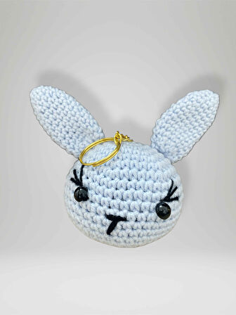 Amigurumi Anahtarlık 7-8 cm Sevimli El Örgüsü Hediyelik Anahtar ve Çanta Aksesuarı