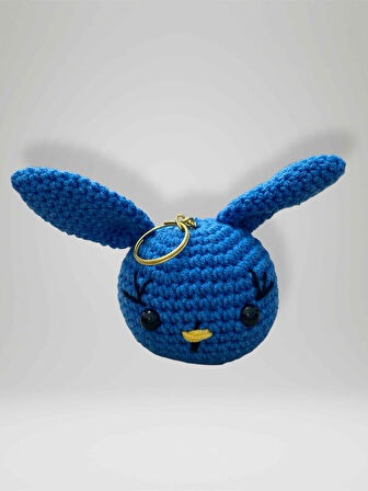 Amigurumi Anahtarlık 7-8 cm Sevimli El Örgüsü Hediyelik Anahtar ve Çanta Aksesuarı