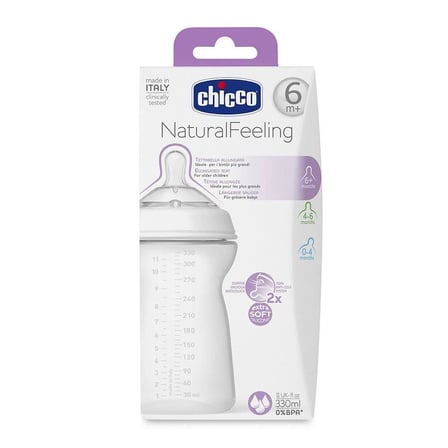 NaturalFeeling PP Biberon 6 Ay+ 330 ml