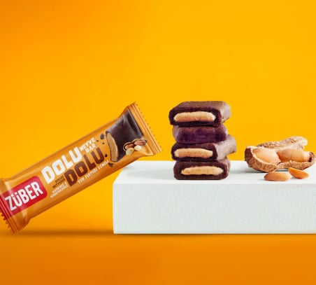 Dolu Dolu Fıstık Ezme Meyve Bar 30 Gr