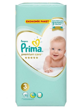 Care Eko Paket 3 Beden 52 Adet