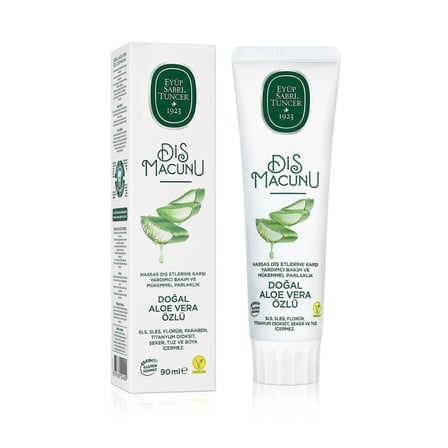 Doğal Diş Macunu 90 Gr Aloe Vera