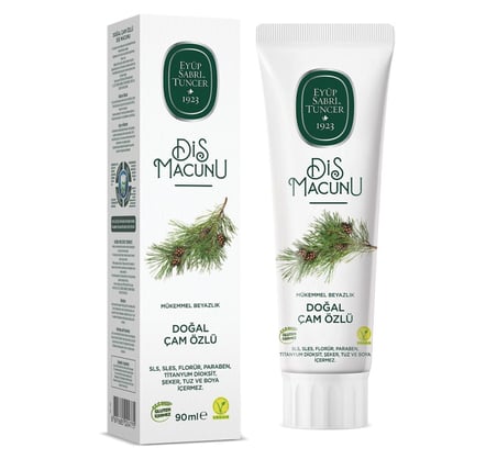 Doğal Diş Macunu 90 Gr Çam Özlü