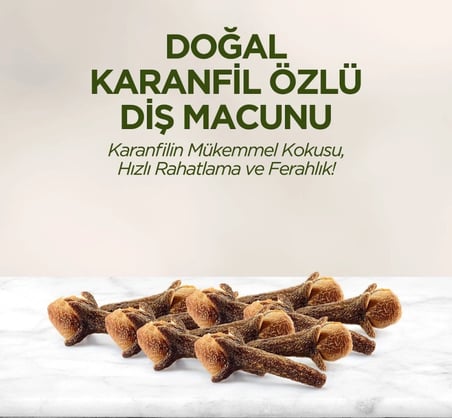 Doğal Diş Macunu 90 Gr Karanfil