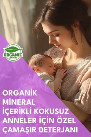 MOM Organik Sıvı Çamaşır Deterjanı 1 Lt 50 Yıkama