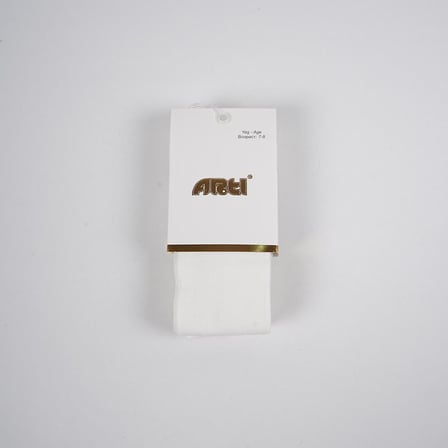 Düz Külotlu Çorap 300183 Krem