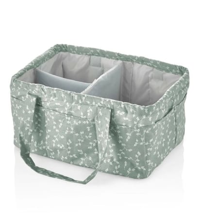 Katlamalı Anne & Bebek Organizer 795 Yeşil Çiçek