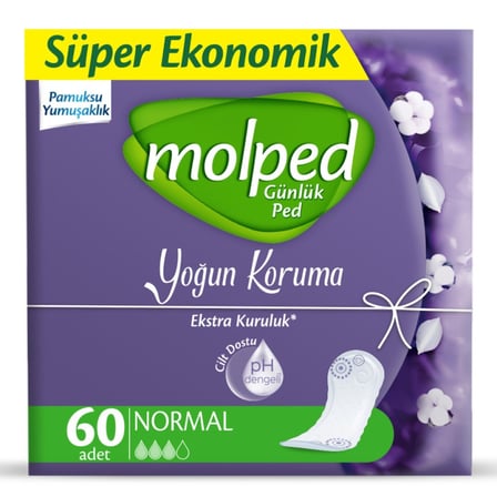 Günlük Ped Yoğun Koruma Süper Eko 60 Adet