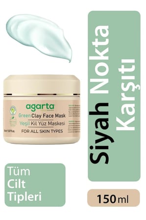 Yeşil Kil Yüz Maskesi 150 ml