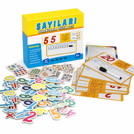 9222 SAYILARI ÖĞRENİYORUM EĞİTİM SETİ
