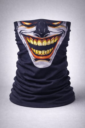 Joker Gülüşlü Maske – Çok Amaçlı Boyunluk Bandana 3 No