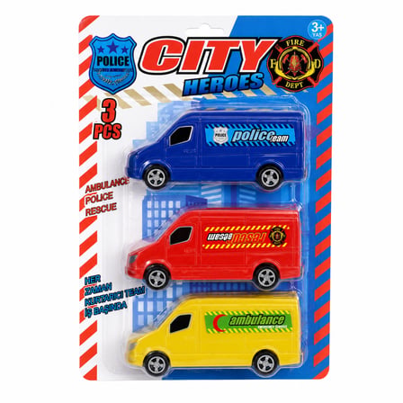 NZM-268 3'Lü Minibüs (Ambulans,Polis,İtfaiye)  NessiWorld adet fiyatıdır