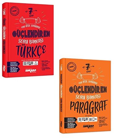 Ankara 7. Sınıf Türkçe Paragraf Güçlendiren Soru Bankası Seti 2023