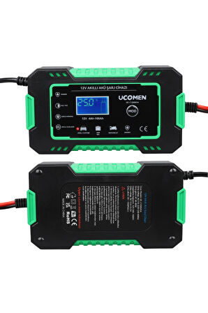 UCOMEN UC-C120501A 12V 6A YEŞİL LED GÖSTERGELİ AKÜ ŞARJ CİHAZI