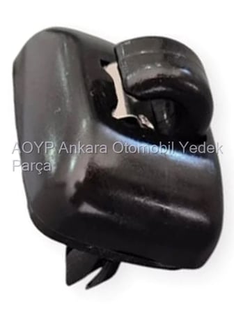Güneşlik Klipsi Siyah Oval Tip 8U0857562AS AtiParts (Bolca Parça)
