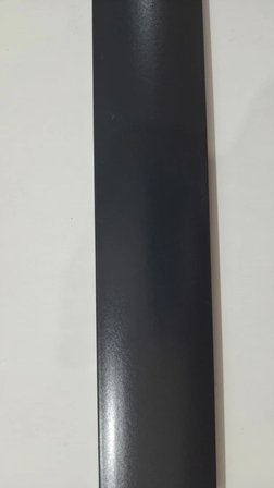 Alüminyum Antrasit Eşik Profili 90 Cm'ye Kadar Özel Ölçü Kendinden Yapışkanlı Kapı Altı Parke Profili Kapı Altı Çıtası Parke Çıtası
