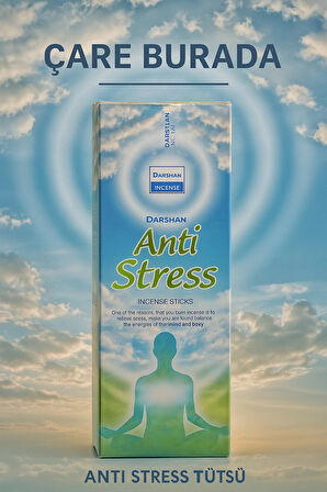Darshan Incense - Anti Stress Çubuk Tütsü (20'li)