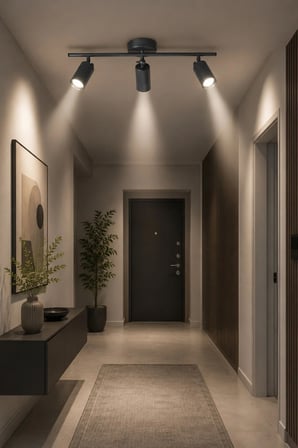 Spoty 3'Lü Antrasit Renkli GÜN IŞIĞI Modern Tasarım Salon - Mutfak - Banyo Spot Sıralı Avize