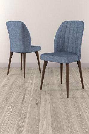 Elis Barok Desen 80x132 Açılabilir Yemek Odası Takımı 4  Sandalye