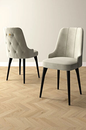 Ikon Meşe Desen 80x132 MDF Açılabilir Mutfak Masası Takımı 4  Sandalye