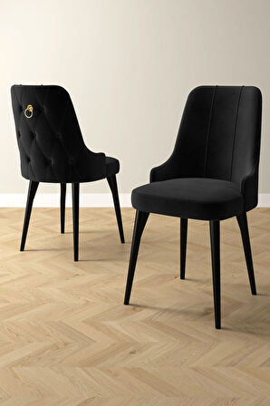 Milas Beyaz Mermer Desen 80x132 MDF Açılabilir Yemek Masası Takımı 4  Sandalye