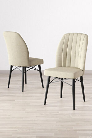 Lara Beyaz Mermer Desen 80 X 132 Açılabilir MDF Mutfak Masası 4  Sandalye