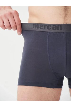 3'lü Antrasit Modal Boxer