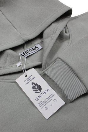 Lenithra Attack on Titan Sırt Baskılı Unisex Oversize Hoodie Gri / XL