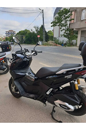 MOTOCAM Apachi Ventro 150 Siperlik Ön Cam 2023-2025 Model 65cm Şeffaf Renkli 4mm