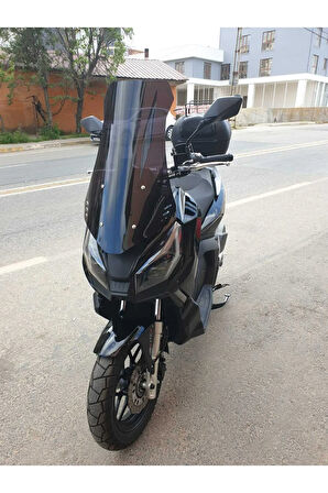 MOTOCAM Apachi Ventro 150 Siperlik Ön Cam 2023-2025 Model 75cm Şeffaf Renkli 4mm
