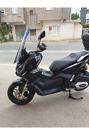 MOTOCAM Apachi Ventro 150 Siperlik Ön Cam 2023-2025 Model 75cm Şeffaf Renkli 4mm