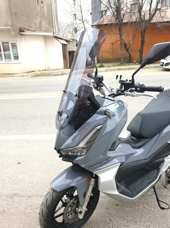 MOTOCAM Apache Ventro 150 Ön Cam 2022-2026 Model 75cm Füme Renkli 4mm UZUN