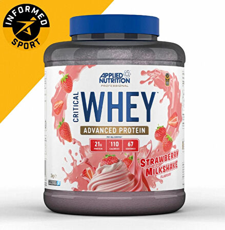 Applied Nutrition Critical Whey Protein 2000 Gr ÇİLEK Aromalı