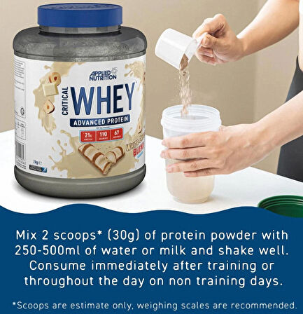 Applied Nutrition Critical Whey Protein 2000 Gr MUZ Aromalı