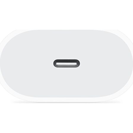Apple MHJE3TU/A Type-C 20 Watt Hızlı Şarj Adaptörü Beyaz