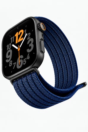 Apple Watch 12 11 10 46mm 9 8 7 6 SE Ultra Uyumlu 42-44-45-49mm Naylon Kumaş Hasır Kordon