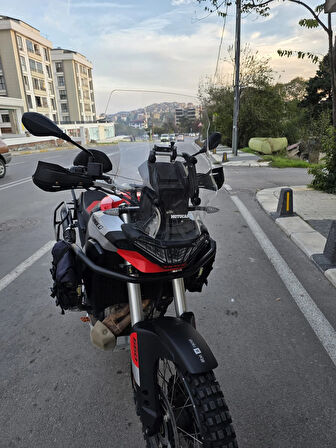 MOTOCAM Aprilia Tuareg 660 Siperlik Ön Cam 2022-2025 Model 58cm şeffaf Renkli 4mm