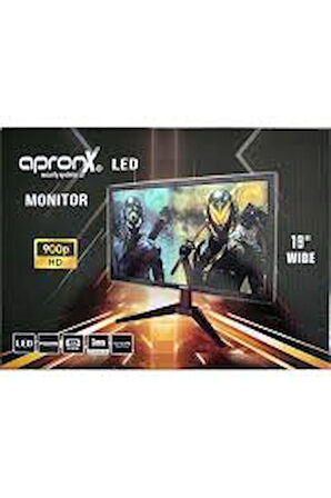 Apronx Apx-nw19 19" Led Vga+hdmı Monitor