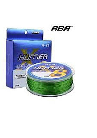 Aba Hunter X8 - 150 Metre 8 Kat Örgü Ip Misina - Yeşil Renk