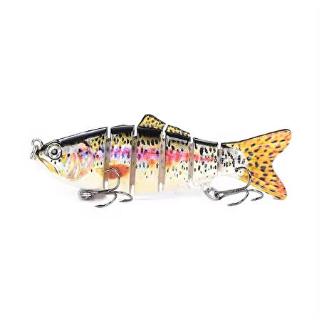 Suni Balık Yemi 10 cm 19 gr Gerçekçi Kıvrak Rapala - No.1