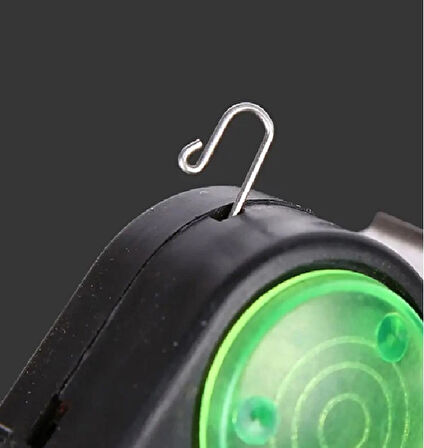 Led Işıklı Sesli Bite Balık Alarm Olta Kamış Alarmı