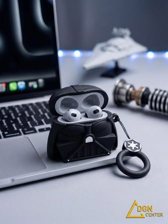 AirPods 3. Nesil Uyumlu Darth Vader Tasarımlı Silikon Kılıf